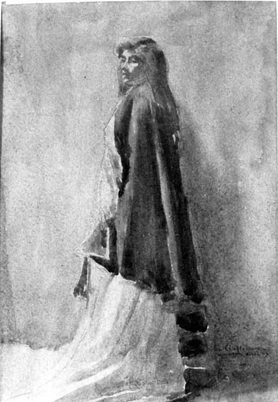 Studio di donna con mantello - Bitonto, Bari